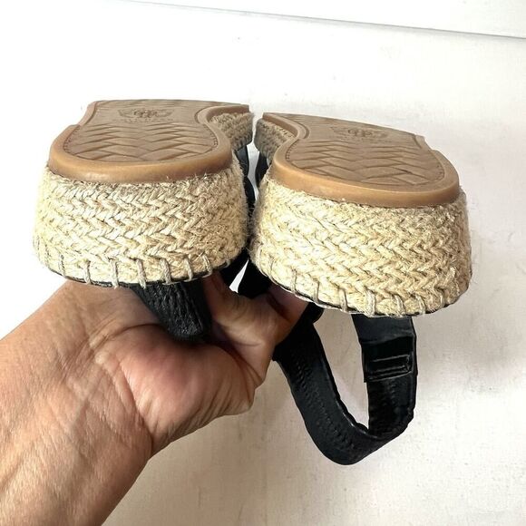 Cole Haan Pinch Grand.Os Womens 10B Comfort Casual Sandal Black Leather Open Toe - Picture 9 of 12